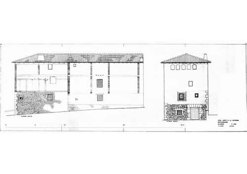 Viviendas en c/ Santa María. Alzados O y N reformado