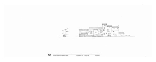 Alzados calle de San Juan - Conjunto histórico de Albarracín (Teruel)
