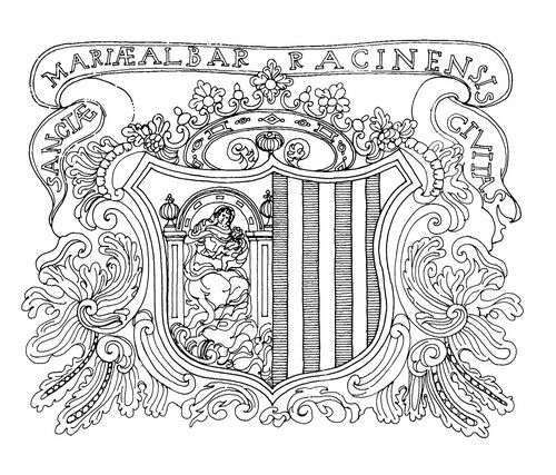 Escudo de la ciudad de Albarracín (Hospital)