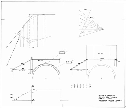 Atirantado de la Iglesia de San Millán de Orihuela del Tremedal (Teruel)