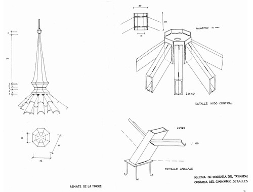 Detalles constructivos de la Iglesia de San Millán de Orihuela del Tremedal (Teruel)
