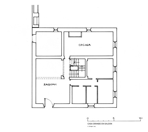 Planta baja de casona en Saldón (Teruel)