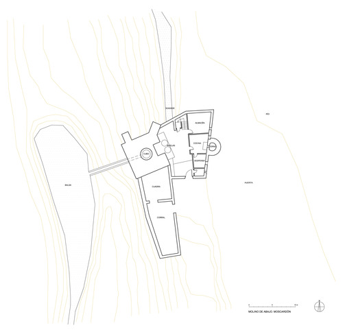 Planta del Molino de Abajo (Moscardón, Teruel)
