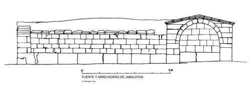 Fuente y abrevadero de Jabaloyas (Teruel)