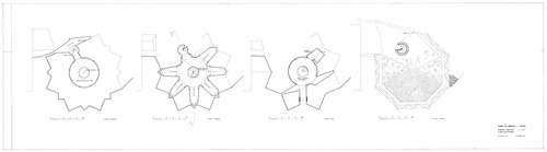 Plantas de la torre de Ambeles de Teruel. Electricidad