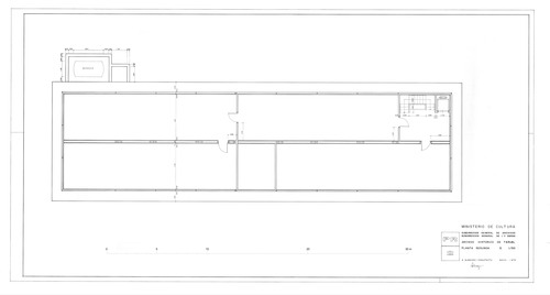 Planta segunda del Archivo Histórico Provincial de Teruel