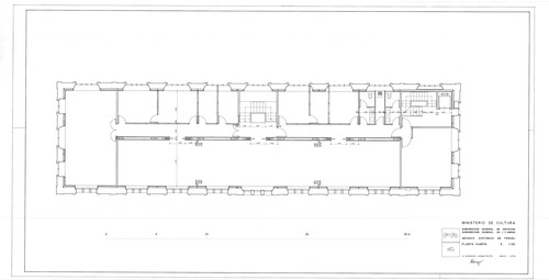 Planta cuarta del Archivo Histórico Provincial de Teruel