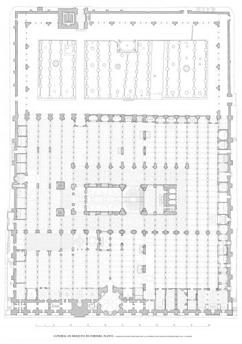 Mezquita de Córdoba - Planta catedral