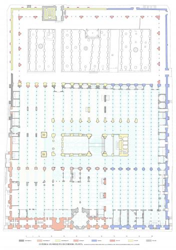 Mezquita de Córdoba - Planta cronología