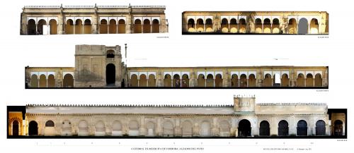 Mezquita de Córdoba - Alzados patio