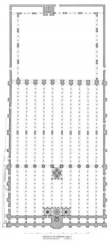 Mezquita de Córdoba - Planta mezquita al-Hakam II
