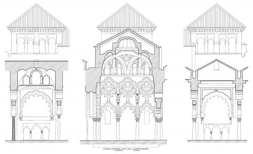 Mezquita de Córdoba - Alzados exteriores Capilla Real