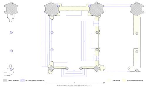 Mezquita de Córdoba - Planta Capillas Real y Villaviciosa