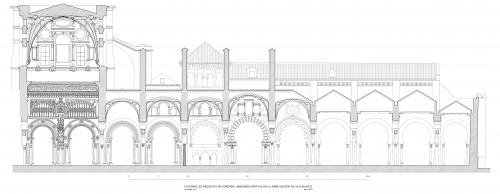 Mezquita de Córdoba - Frente de la ampliación de al-Hakam II