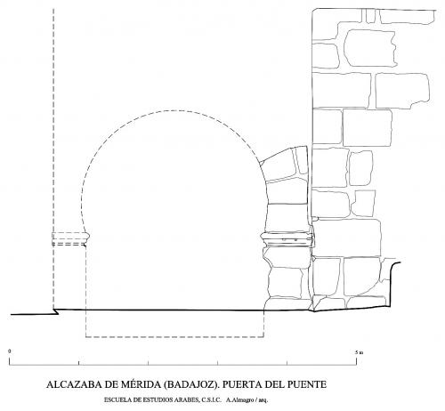 Alcazaba de Mérida - Puerta del puente
