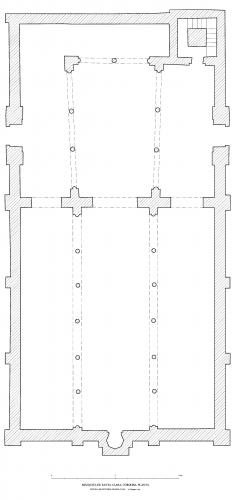 Mezquita de Santa Clara (Córdoba) - Planta mezquita