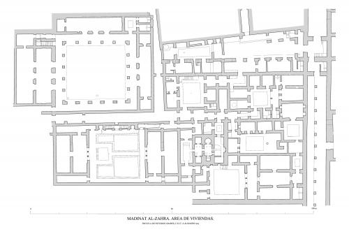 Madinat Al-Zahra (Córdoba) - Viviendas planta