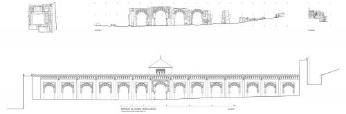 Madinat Al-Zahra (Córdoba) - Bab al-Suda. Alzado