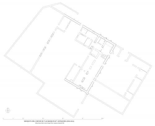 Cortijo de la Mezquita (Antequera) - Planta actual
