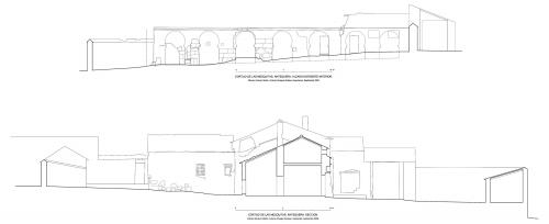 Cortijo de la Mezquita (Antequera) - Secciones