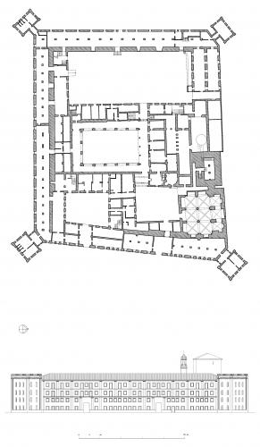 La Aljafería de Zaragoza - Hipótesis siglo XIX