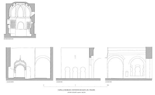 Capilla de Belén. Convento Santa Fe (Toledo) - Secciones