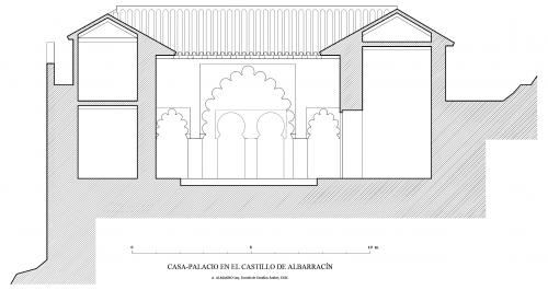 Castillo de Albarracín (Teruel) - Sección vivienda