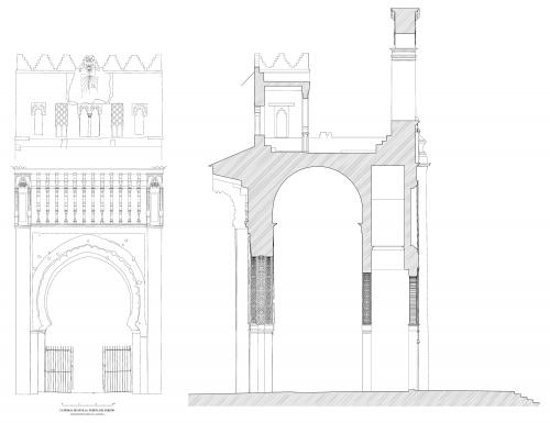 Mezquita aljama almohade de Sevilla - Puerta del Perdón