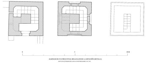 Mezquita de Cuatrovitas (Bollullos de la Mitación, Sevilla) - Plantas del alminar