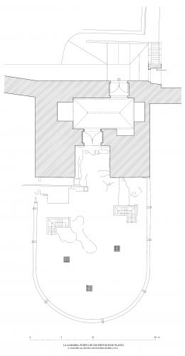 Alhambra de Granada - Planta Puerta de Siete Suelos