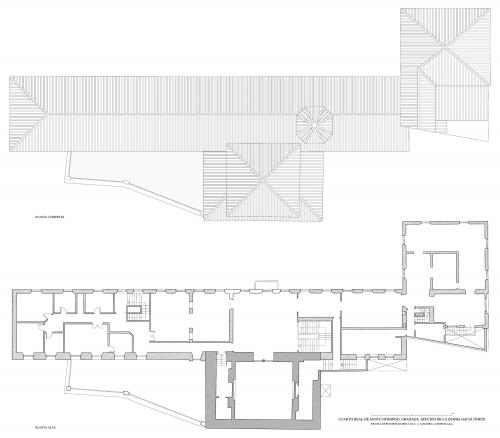 Cuarto Real de Santo Domingo (Granada) - Plantas superiores edificio s. XIX
