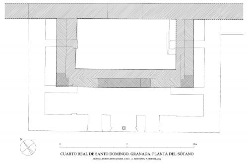 Cuarto Real de Santo Domingo (Granada) - Planta sótano Qubba
