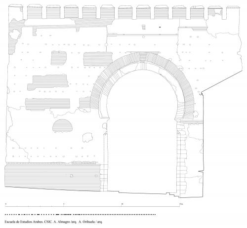 Puerta de Elvira (Granada) - Alzado O análisis