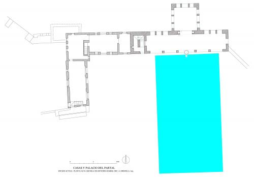 Palacios del Partal. Alhambra (Granada) - Planta alta Partal Bajo