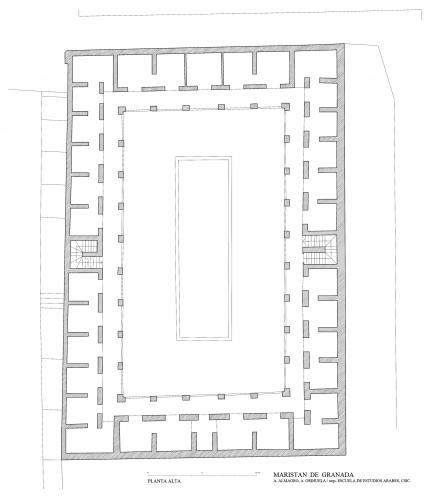 Maristán de Granada - Planta primera hipótesis