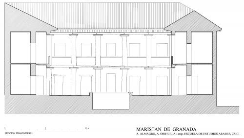 Maristán de Granada - Sección transversal hipótesis