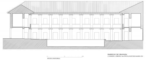 Maristán de Granada - Sección longitudinal hipótesis