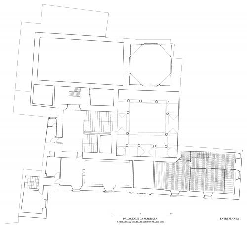 Madraza de Granada - Planta entreplanta