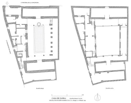 Casa de Zafra (Granada) - Plantas baja y alta