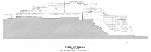 Castillo de Salobreña (Granada) - Alzado E