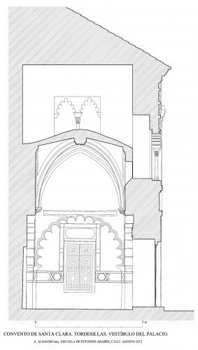 Palacio-Convento de Santa Clara (Tordesillas, Valladolid) - Sección vestíbulo