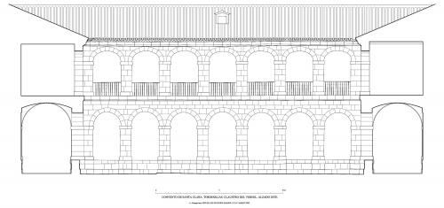 Palacio-Convento de Santa Clara (Tordesillas, Valladolid) - Sección claustro