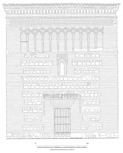 Palacio-Convento de Santa Clara (Tordesillas, Valladolid) - Fachada O capilla Dorada