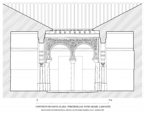 Palacio-Convento de Santa Clara (Tordesillas, Valladolid) - Patio Árabe, lado E