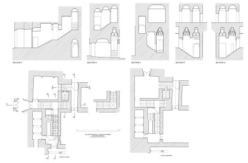 Alcázar cristiano (Sevilla) - Escalera privada