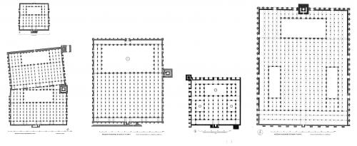 Generales comparativos - Mezquitas Almohades