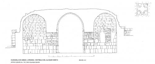 Ciudadela de Amman (Jordania) - Sección vestíbulo O-O