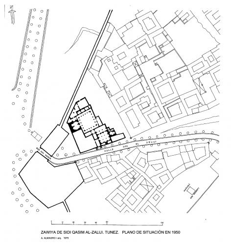 Zawiya Sidi Qasim al-Zeliji (Túnez) - Planta general