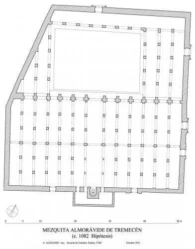 Mezquita aljama (Tremecén, Argelia) - Planta hipótesis 1082