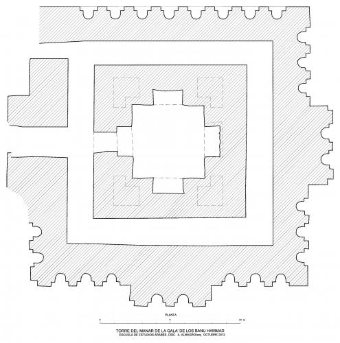 Qala de los Banu Hammad (Argelia) - Planta torre Manar